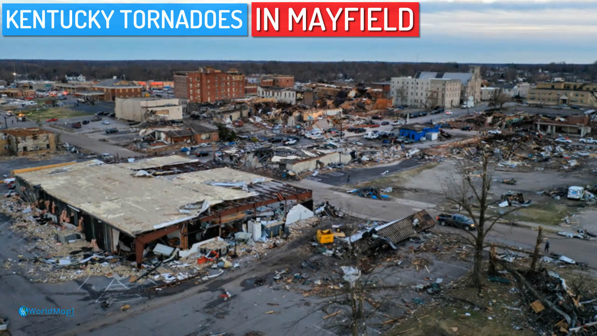 Tornado Damage in Mayfield